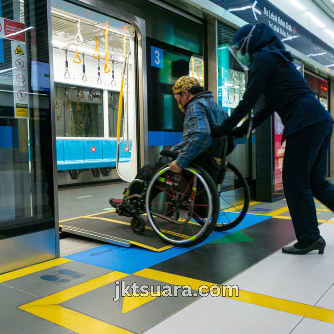 Akses MRT Jakarta Bagi Penyandang Disabilitas