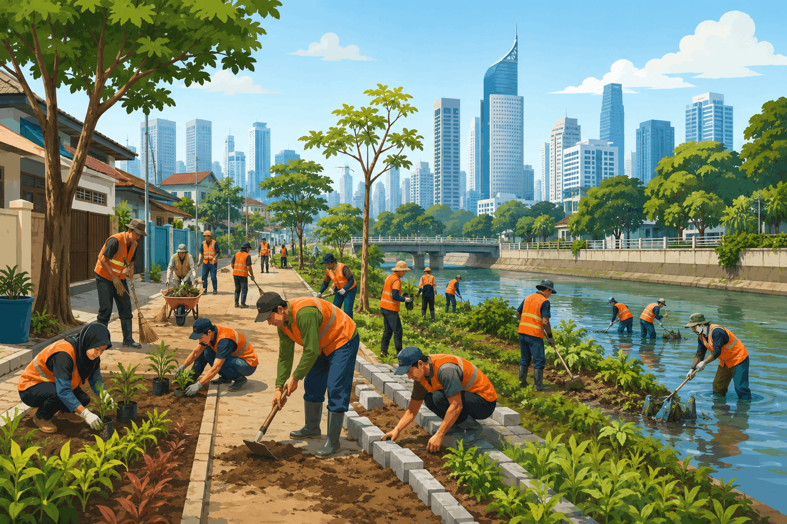 Program Padat Karya Dki Jakarta