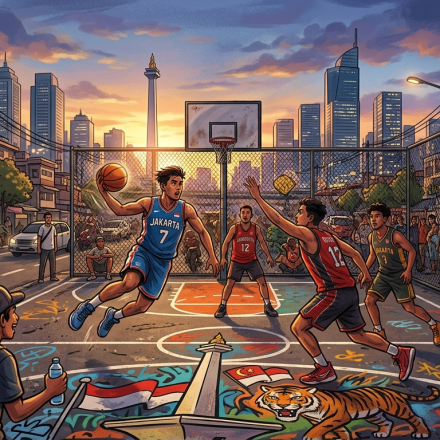 Basket Street Jakarta Komunitas Streetball