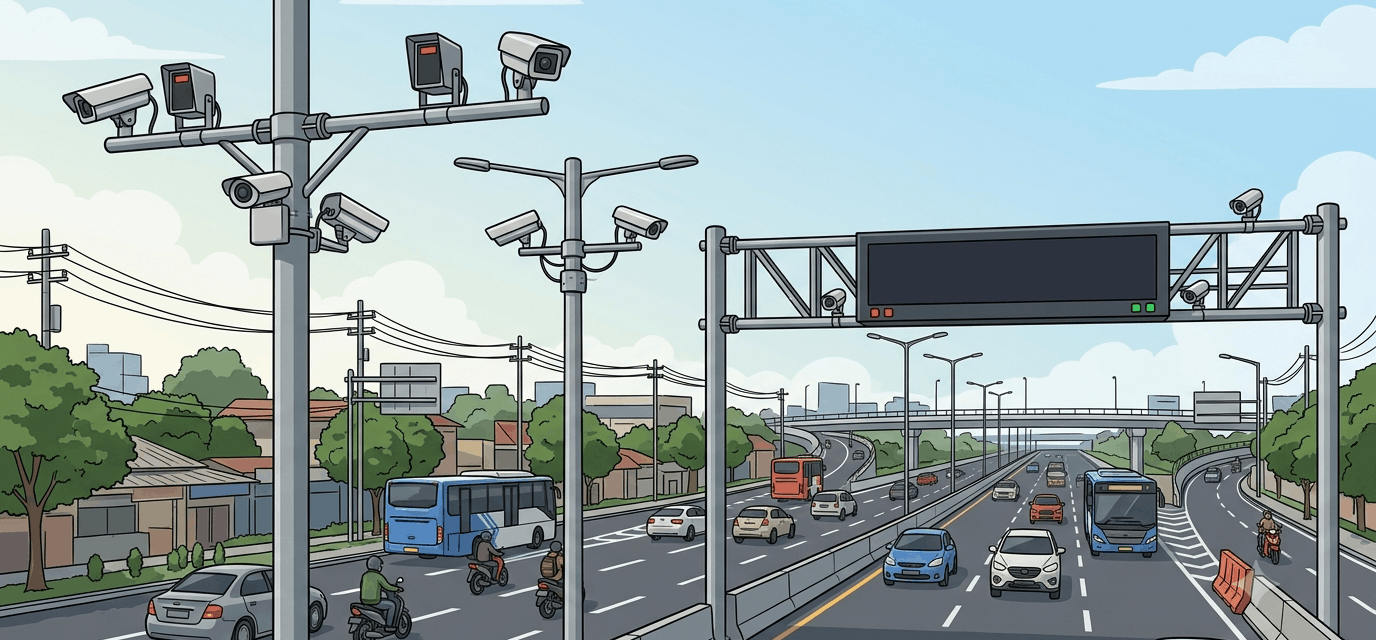 Cctv Atcs Jakarta Timur