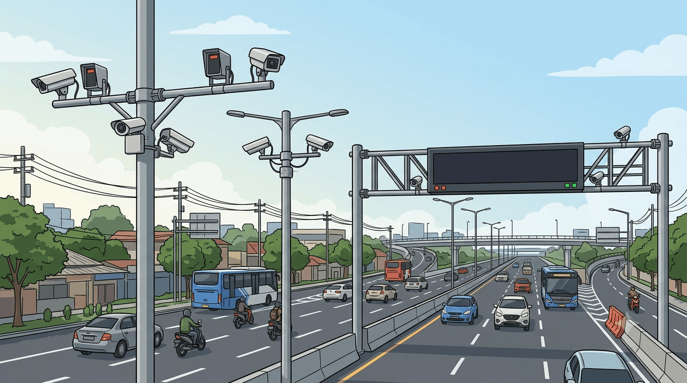 Cctv Atcs Jakarta Timur