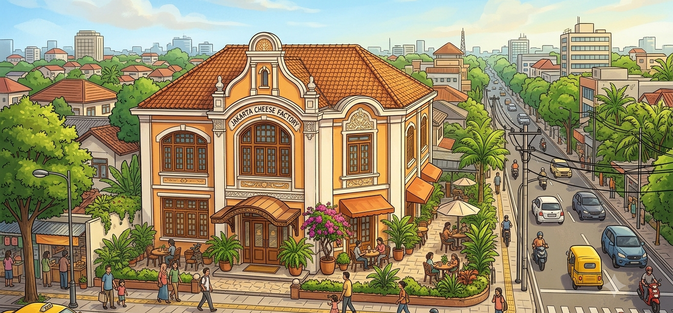 Jakarta Cheese Factory Tebet
