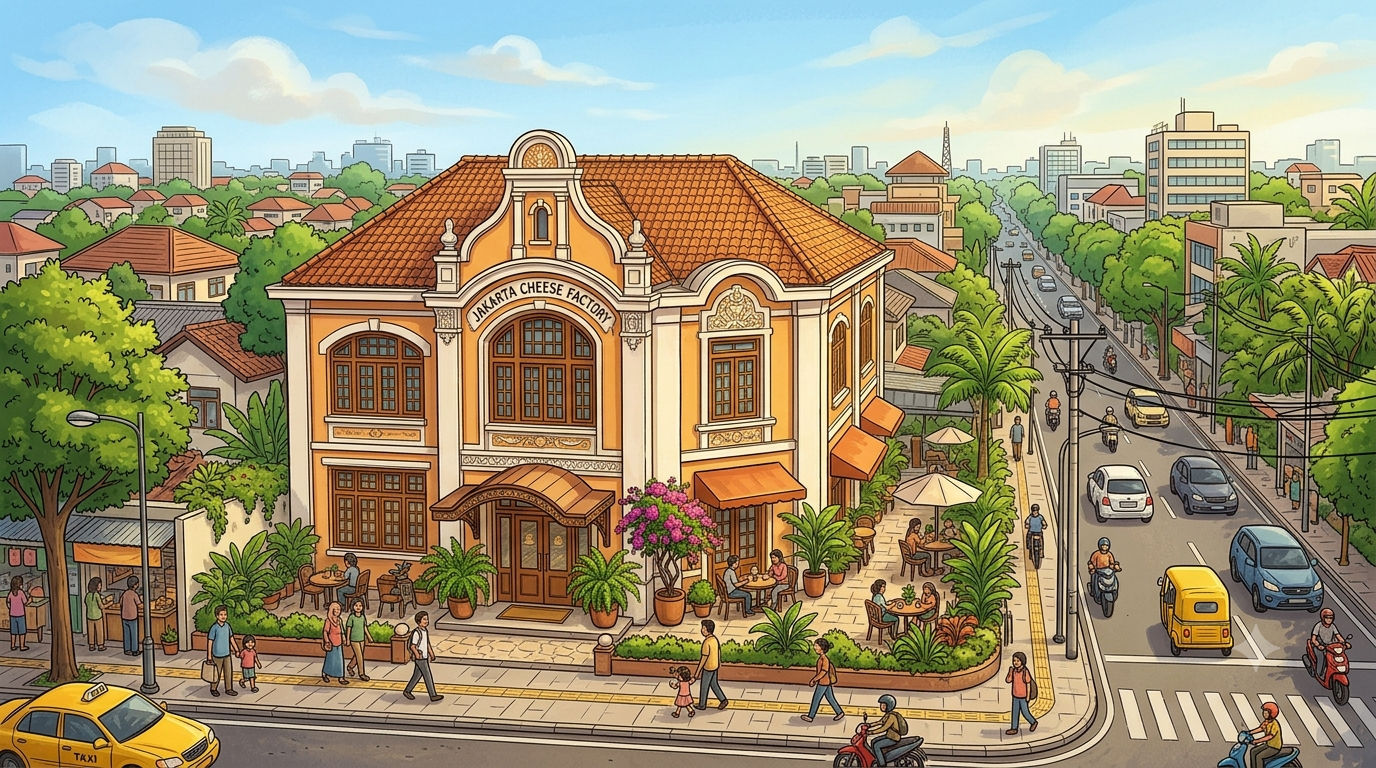 Jakarta Cheese Factory Tebet