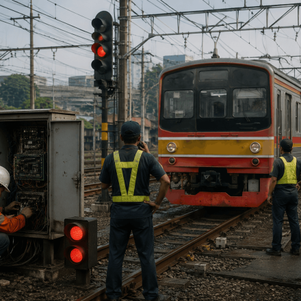 Krl Bogor Jakarta Gangguan Persinyalan