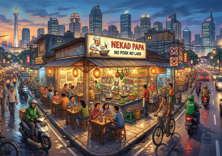 Nekad Papa No Pork No Lard Central Jakarta