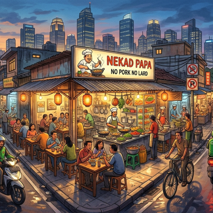 Nekad Papa No Pork No Lard Central Jakarta