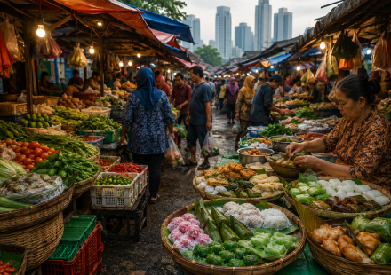 Pasar Makanan Tradisional Di Jakarta