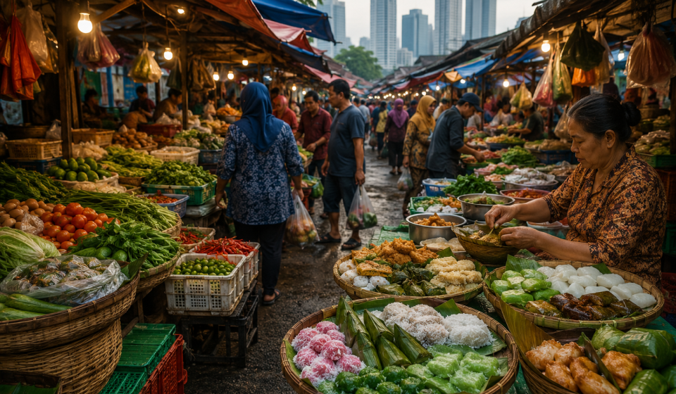 Pasar Makanan Tradisional Di Jakarta