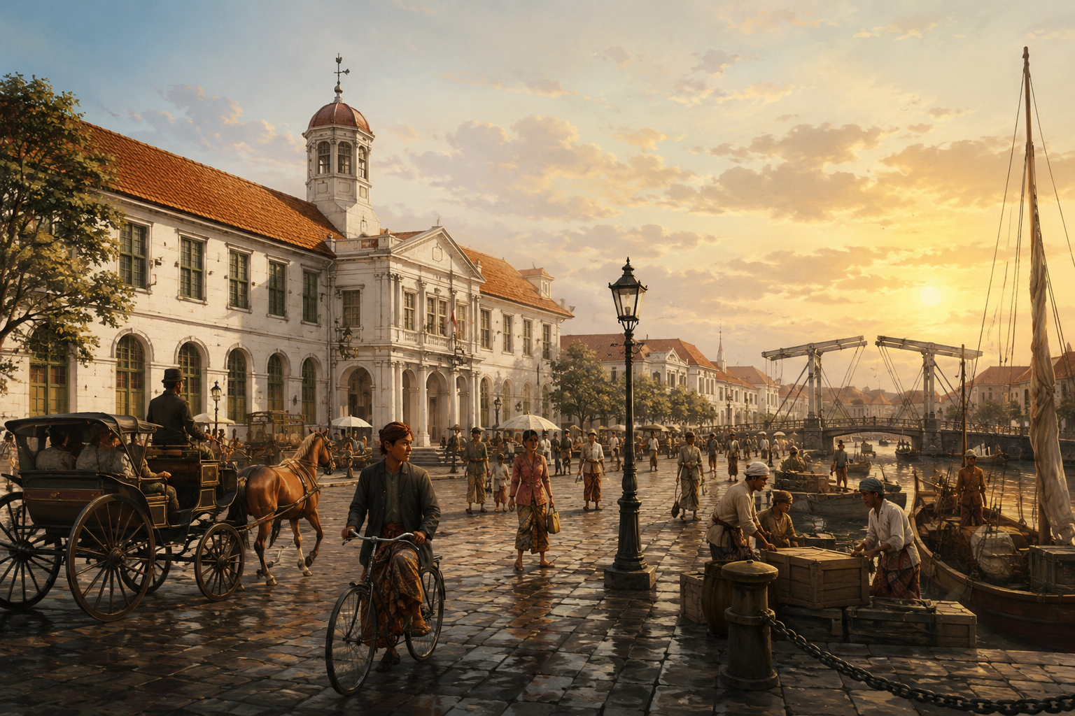 Sejarah Wisata Kota Tua Jakarta