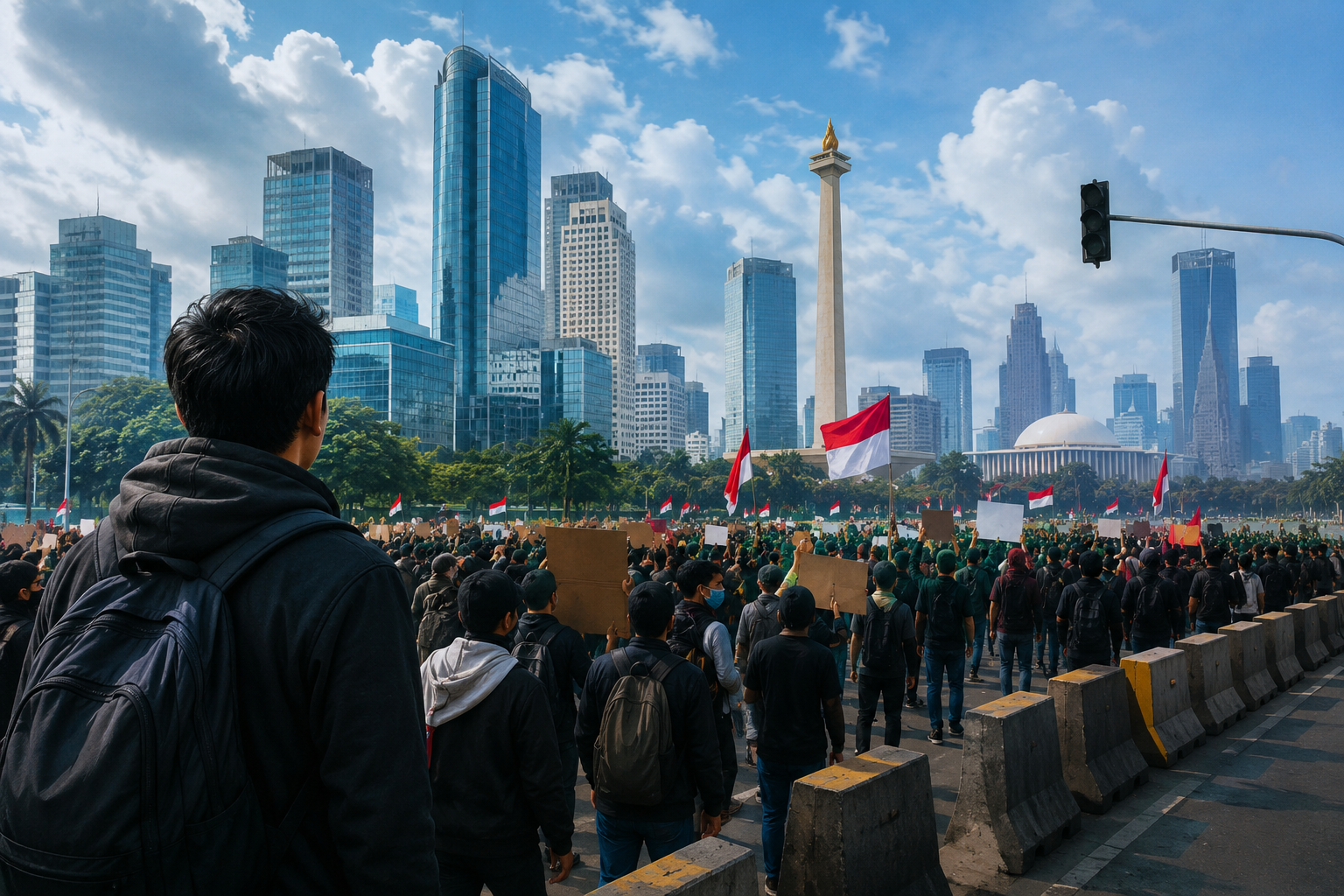 Apakah Ada Demo Hari Ini Di Jakarta
