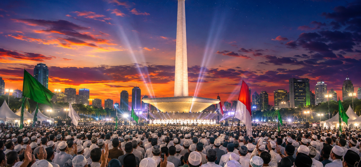 Jakarta Bersholawat Monas 22 Agustus