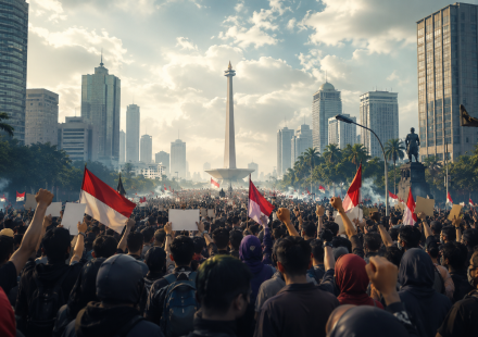 Jakarta Ramai Isu Demo Agustus