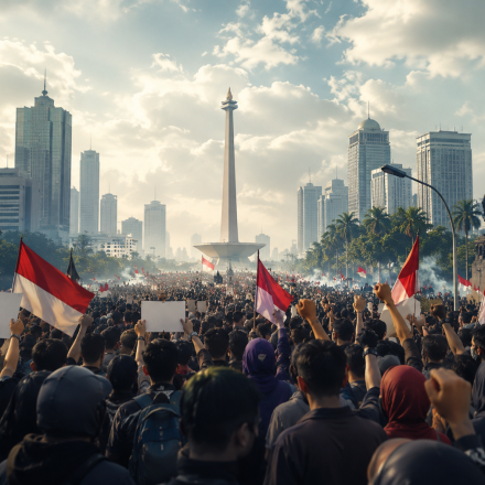 Jakarta Ramai Isu Demo Agustus