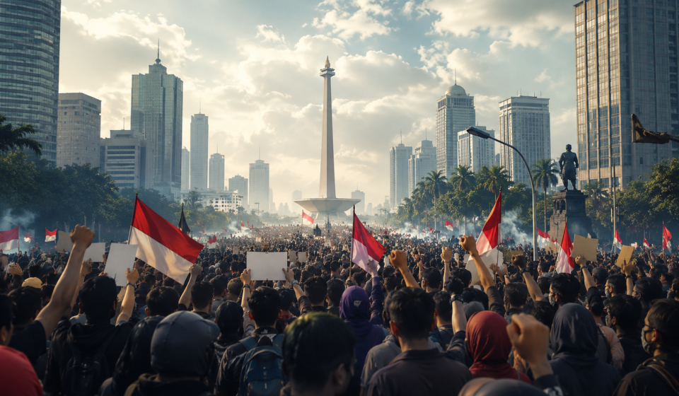 Jakarta Ramai Isu Demo Agustus