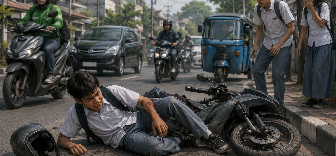 Pelajar Tewas Pasar Kramat Jati