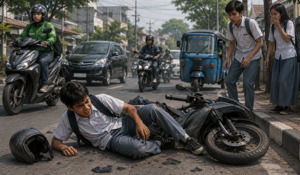 Pelajar Tewas Pasar Kramat Jati