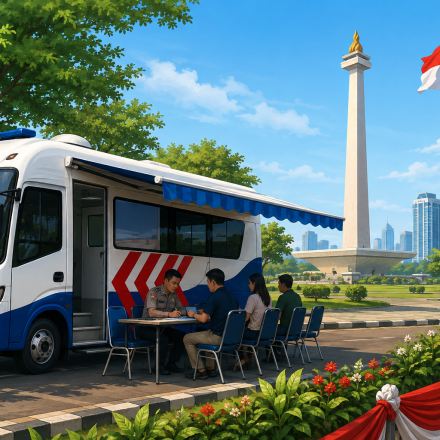 SIM Keliling Jakarta 19 Agustus