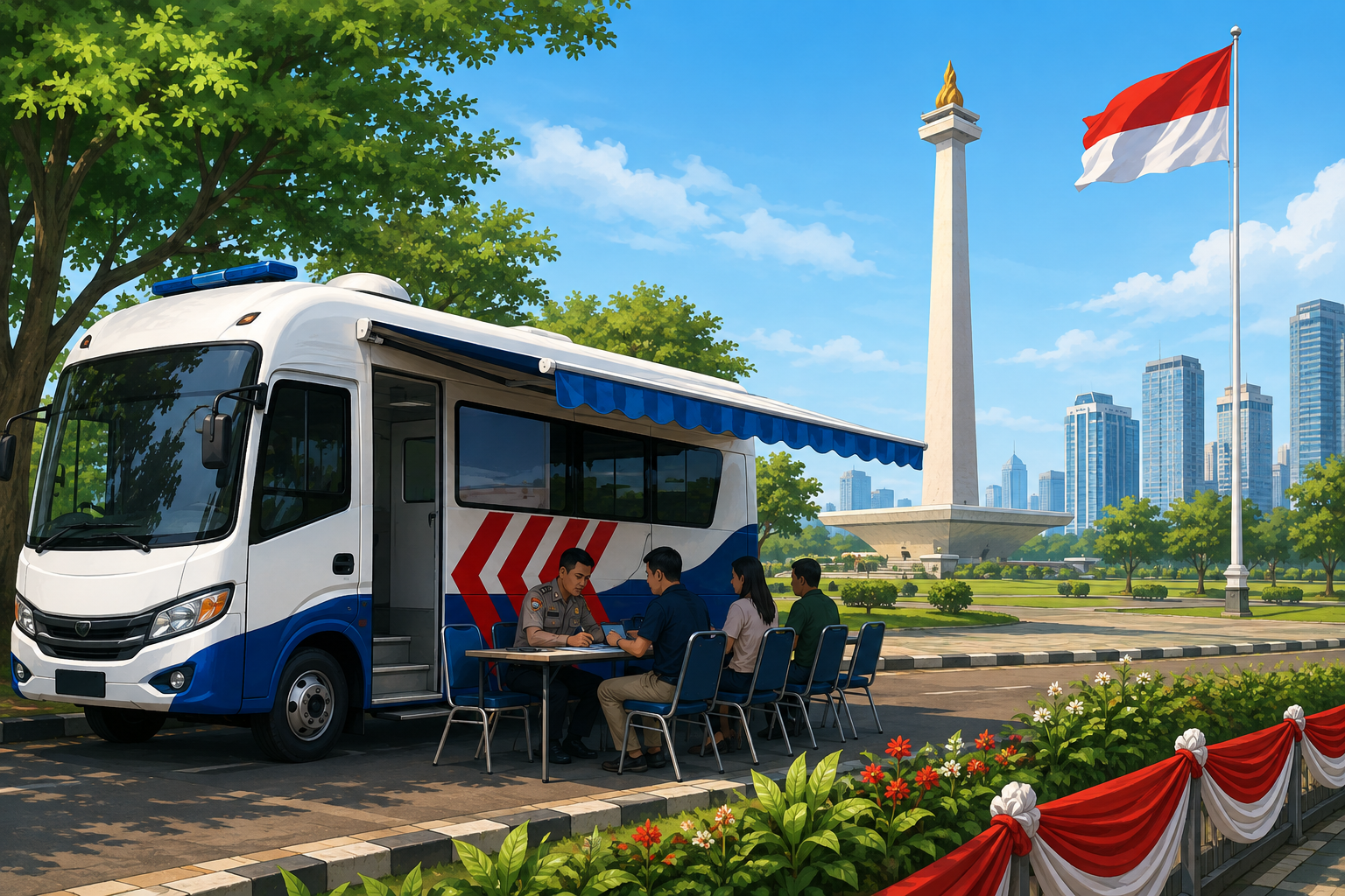 SIM Keliling Jakarta 19 Agustus