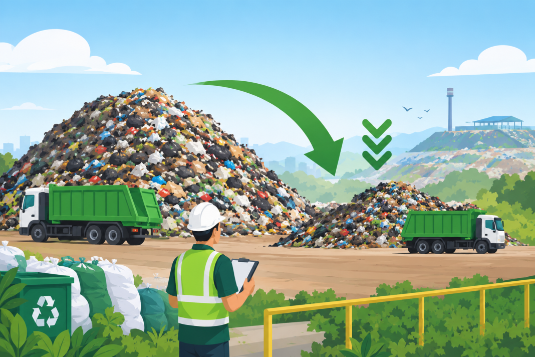 Sampah Bantargebang Turun 500 Ton