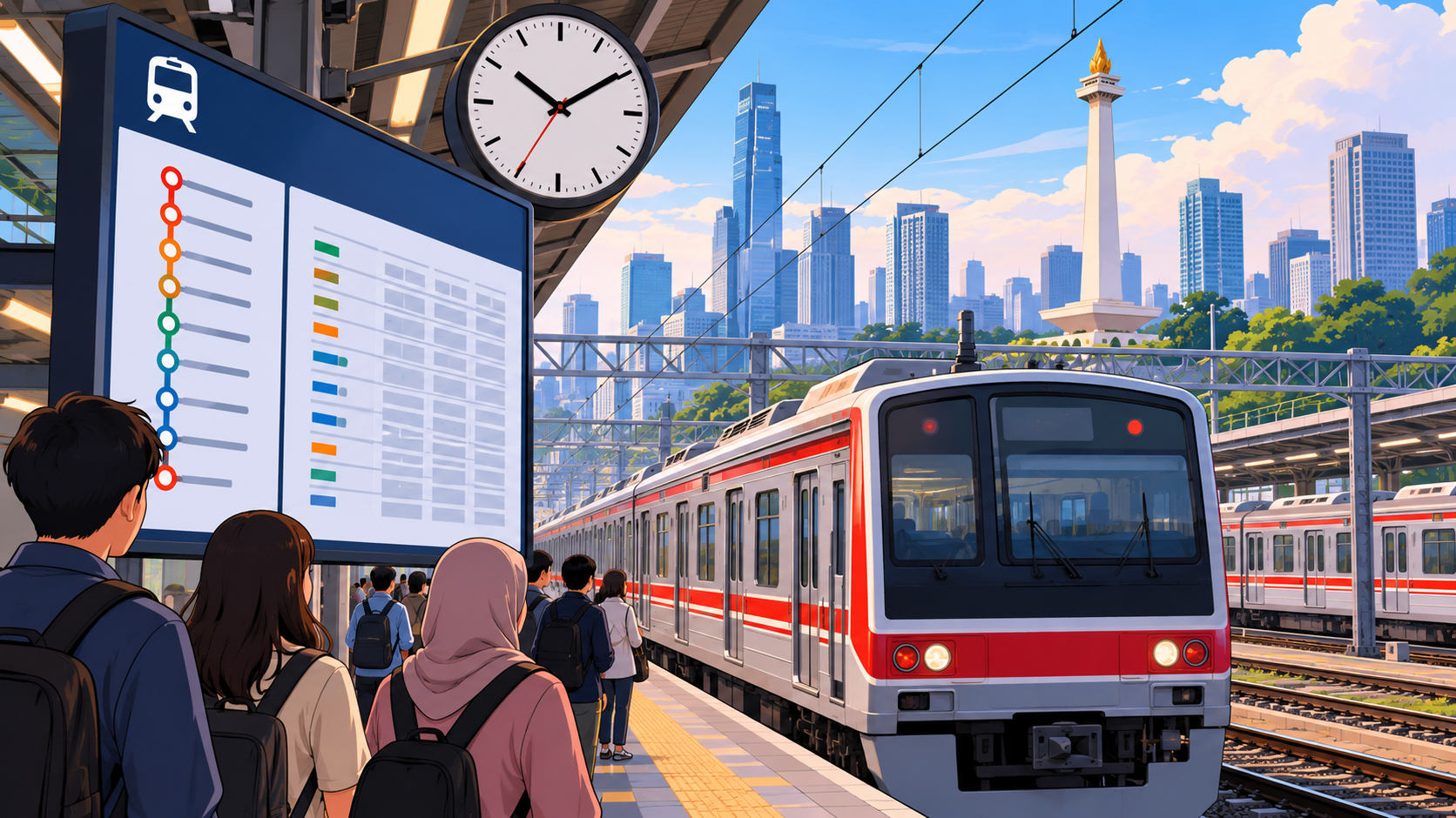 Jadwal KRL Commuter Line Jabodetabek
